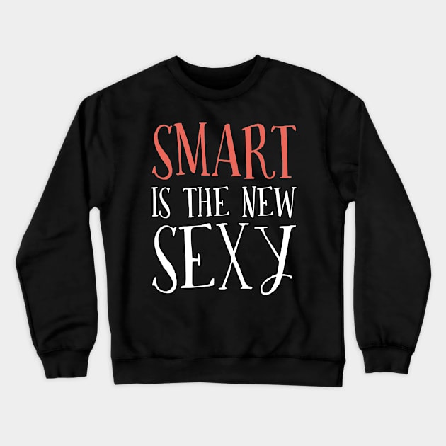 Gifts For Smart Lovers Crewneck Sweatshirt by divawaddle